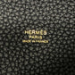 HERMES Picotin Lock PM Handbag in Taurillon Clemence Leather with K Stamp and Gold Hardware, Black