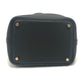 HERMES Picotin Lock PM Handbag in Taurillon Clemence Leather with K Stamp and Gold Hardware, Black