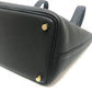 HERMES Picotin Lock PM Handbag in Taurillon Clemence Leather with K Stamp and Gold Hardware, Black