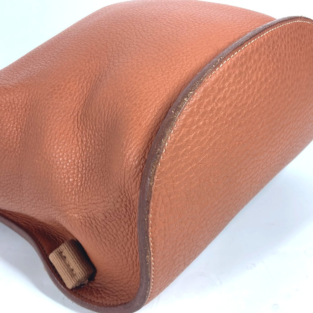 HERMES シェルパPM バックパック カバン リュックサック レザー レディース ブラウン