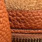 HERMES Boullang Shoulder Bag, Taurillon Clemence Leather, Brown, Women's