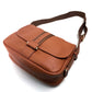 HERMES Boullang Shoulder Bag, Taurillon Clemence Leather, Brown, Women's
