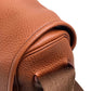 HERMES Boullang Shoulder Bag, Taurillon Clemence Leather, Brown, Women's