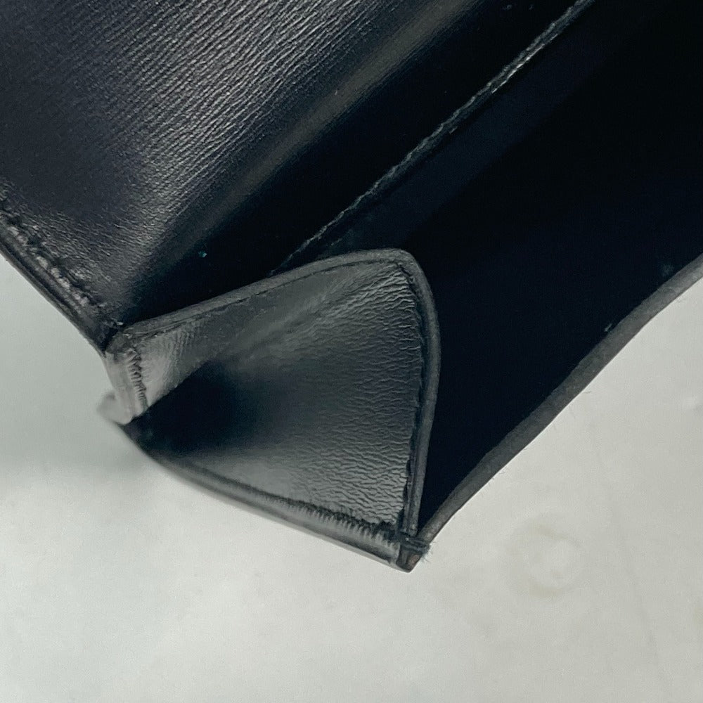 HERMES カバン ポーチ キリウス ストラップ付 クラッチバッグ ボックスカーフ メンズ ブラック - brandshop-reference