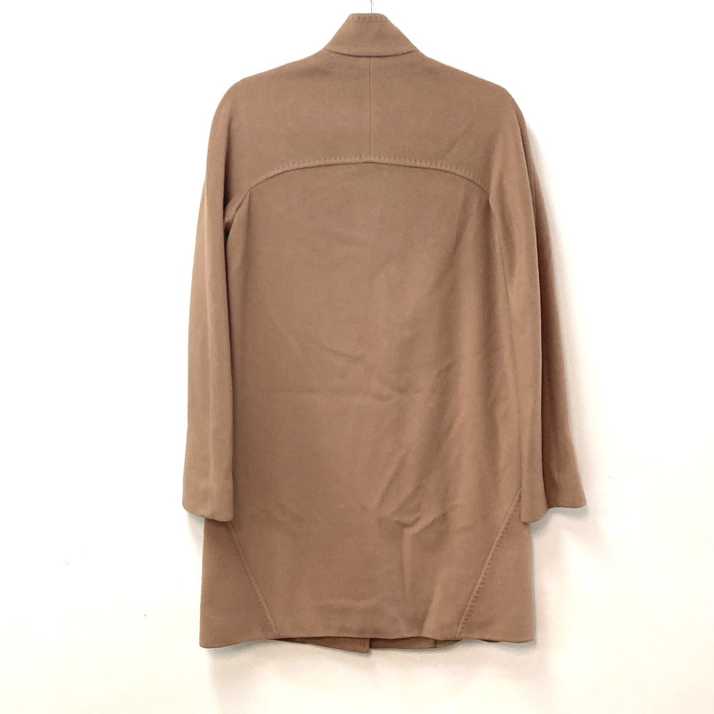 MAX MARA STUDIO スタンドカラーコート 長袖 アパレル ロングコート ウール レディース ブラウン