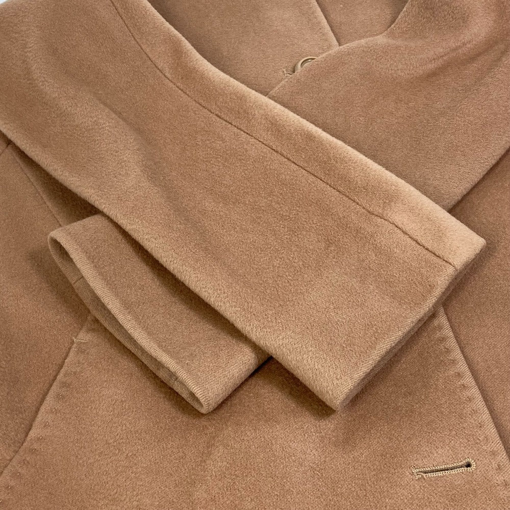 MAX MARA STUDIO スタンドカラーコート 長袖 アパレル ロングコート ウール レディース ブラウン