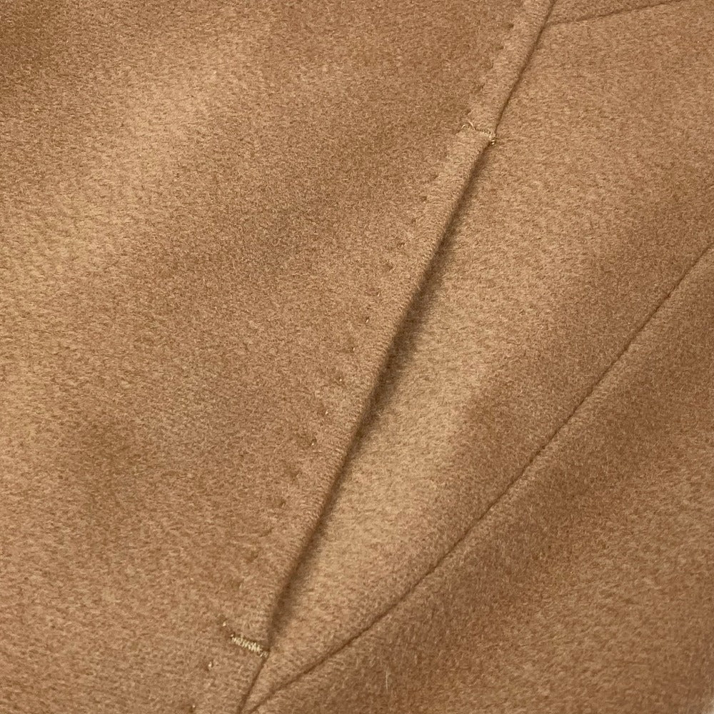 MAX MARA STUDIO スタンドカラーコート 長袖 アパレル ロングコート ウール レディース ブラウン