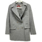 MAX MARA ステュディオ ウールブレンド ダブル テーラード ジャケット ウール レディース グレー - brandshop-reference