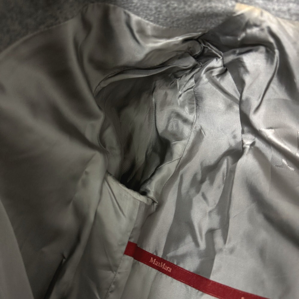 MAX MARA ステュディオ ウールブレンド ダブル テーラード ジャケット ウール レディース グレー - brandshop-reference