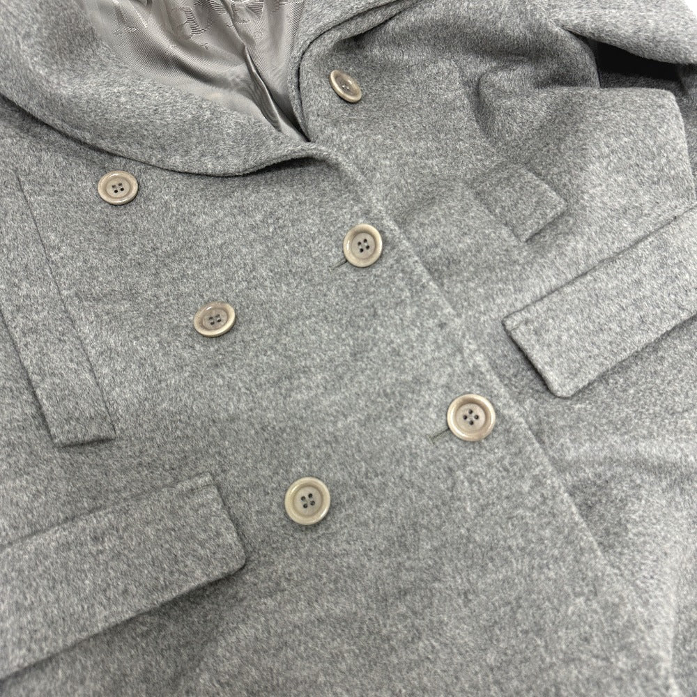 MAX MARA ステュディオ ウールブレンド ダブル テーラード ジャケット ウール レディース グレー - brandshop-reference