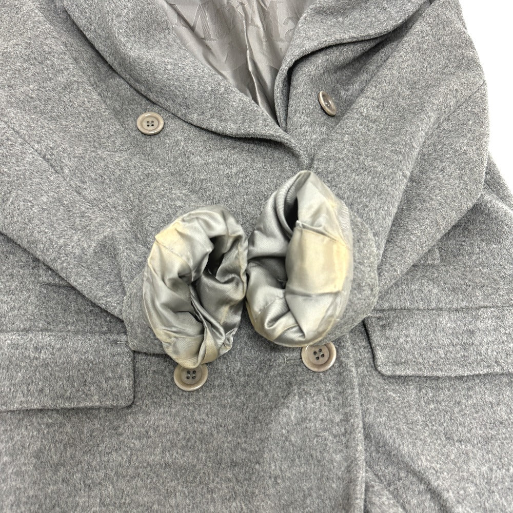 MAX MARA ステュディオ ウールブレンド ダブル テーラード ジャケット ウール レディース グレー - brandshop-reference