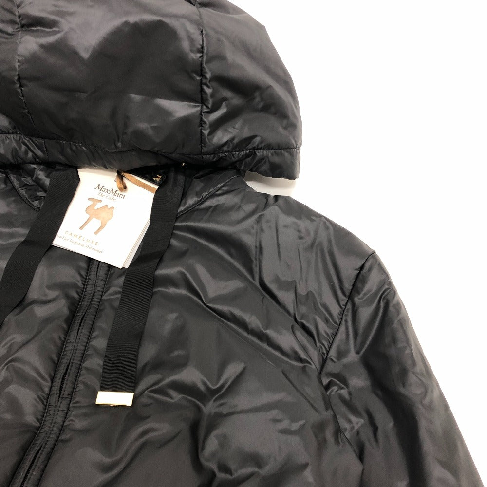 MAX MARA ザキューブ グリーン ショート ジャケット アパレル 長袖 アウター ジャケット ナイロン レディース ブラック