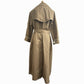 MAX MARA 24190210546 Apparel Twill Spring Coat Outerwear Jacket Trench Coat Cotton Women's Brown