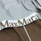 MAX MARA 24190210546 Apparel Twill Spring Coat Outerwear Jacket Trench Coat Cotton Women's Brown