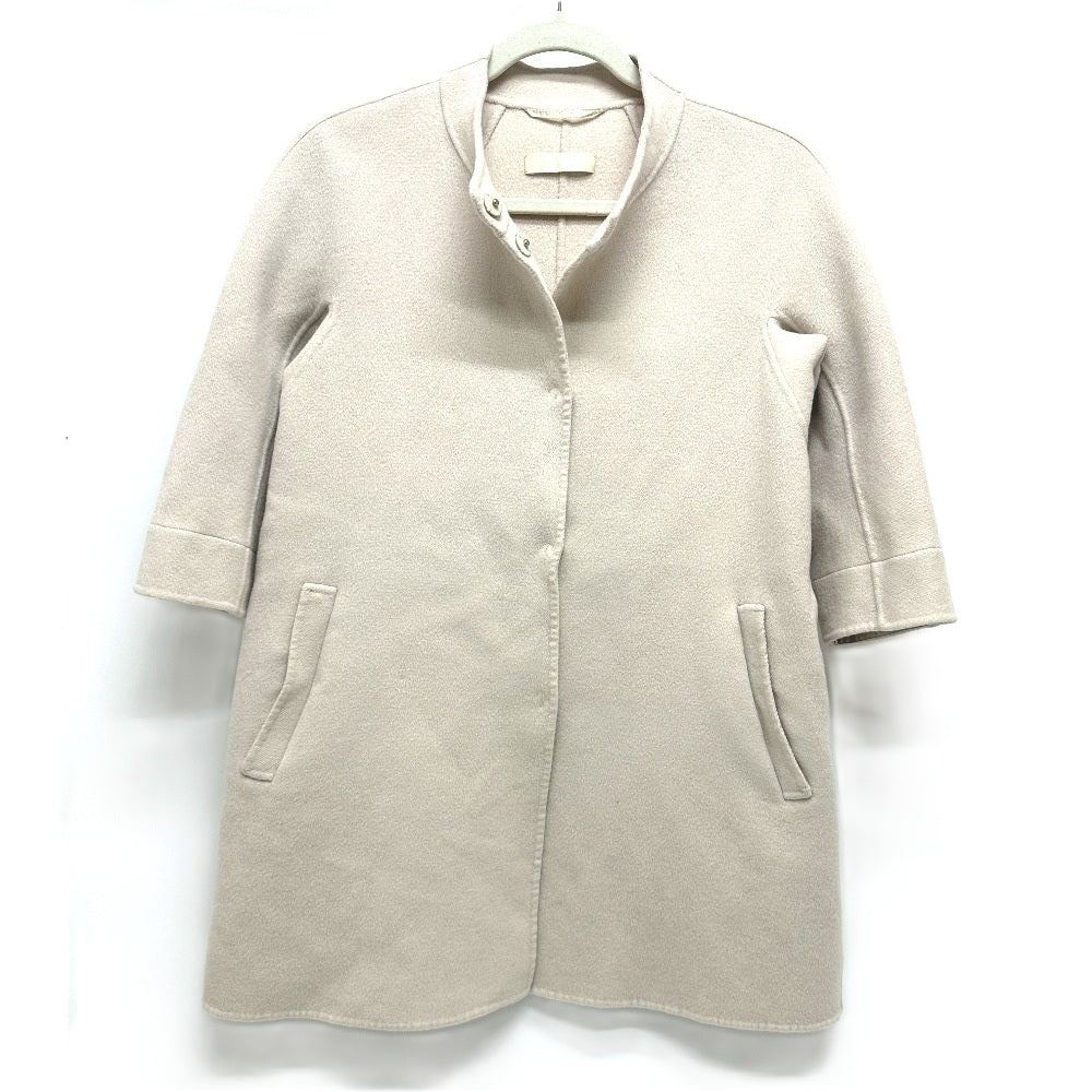 MAX MARA Women's Beige Wool Long Coat