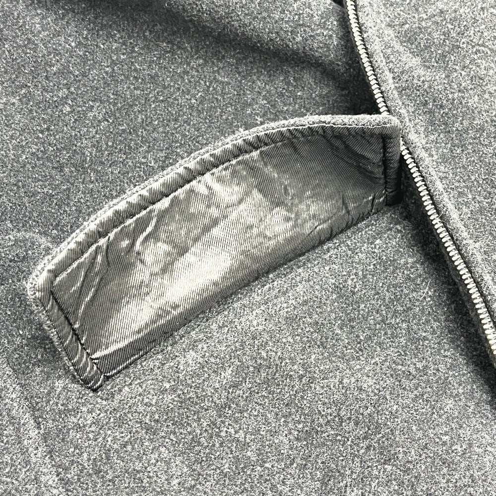 MAX MARA Women's Weekend Zip-Up Coat, Grey, Wool