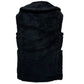 MAX MARA 25212762536 Teddy Bear Gilet Apparel Vest Coat Jacket Alpaca Women's Black