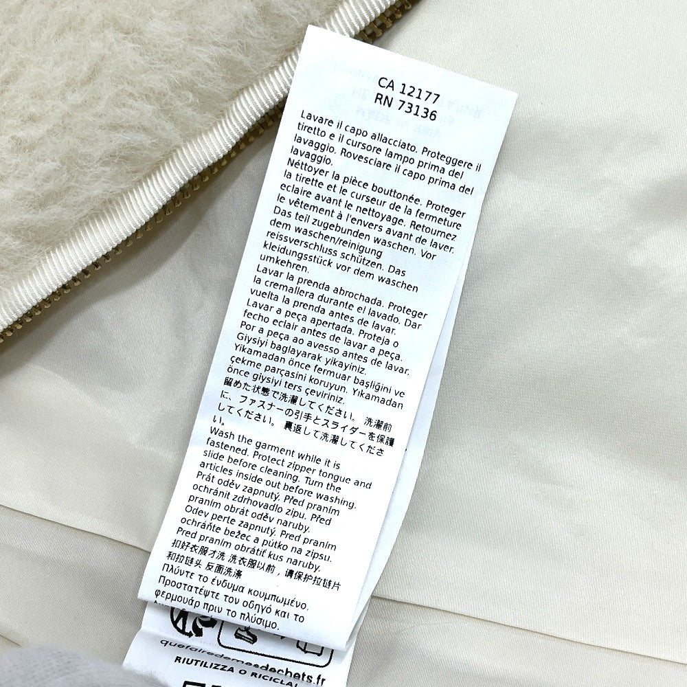 MAX MARA 24110810216 Teddy bear Zip-up outerwear apparel Jacket alpaca White Used