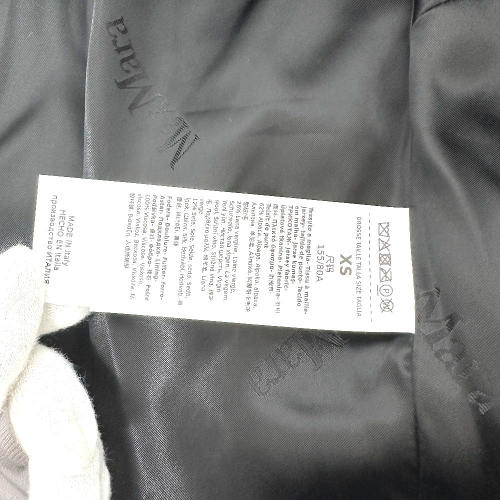 MAX MARA 2521016052 Teddy Bear Apparel Long Coat, Alpaca, Women's, Black