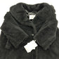 MAX MARA 2521016052 テディベア アパレル ロングコート アルパカ レディース ブラック