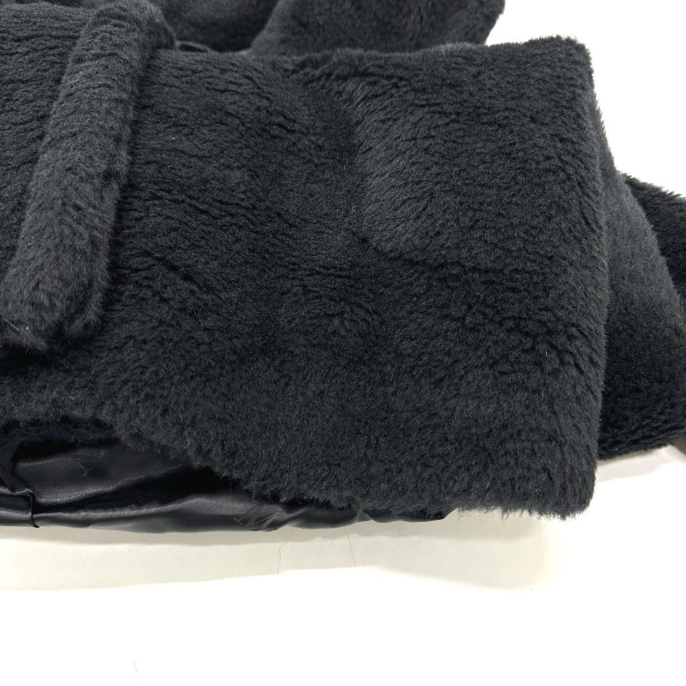 MAX MARA 2521016052 テディベア アパレル ロングコート アルパカ レディース ブラック