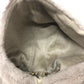 MAX MARA 25247361926 Petalo Teddy Bear Cape, Hooded Poncho, Alpaca, Women's, Gray-Beige