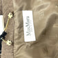 MAX MARA 25247361826 Petalo Teddy Bear Cape Apparel Outerwear Hooded Apparel Poncho Alpaca Women's Brown