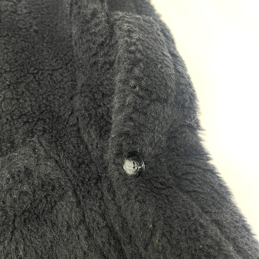 MAX MARA 2524736062 Teddy Bear New Teurelzo Teddy Cape Apparel Poncho Alpaca Ladies Black