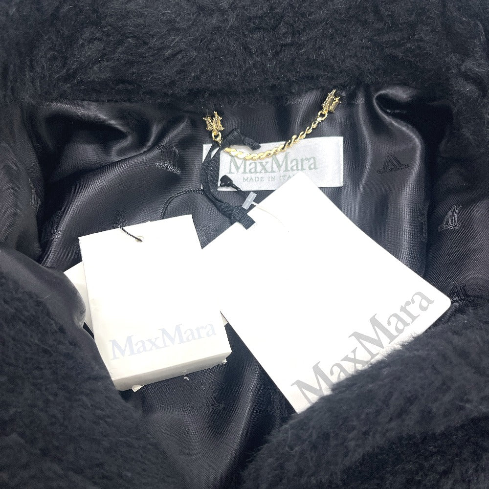 MAX MARA 2524736062 Teddy Bear New Teurelzo Teddy Cape Apparel Poncho Alpaca Ladies Black
