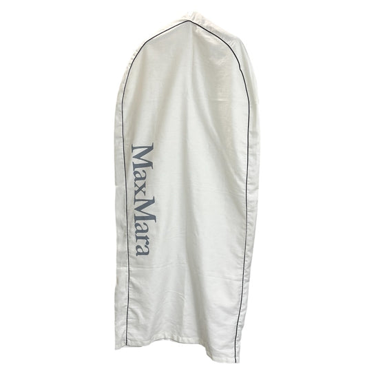 MAX MARA logo Garment cover Miscellaneous goods cotton White Used