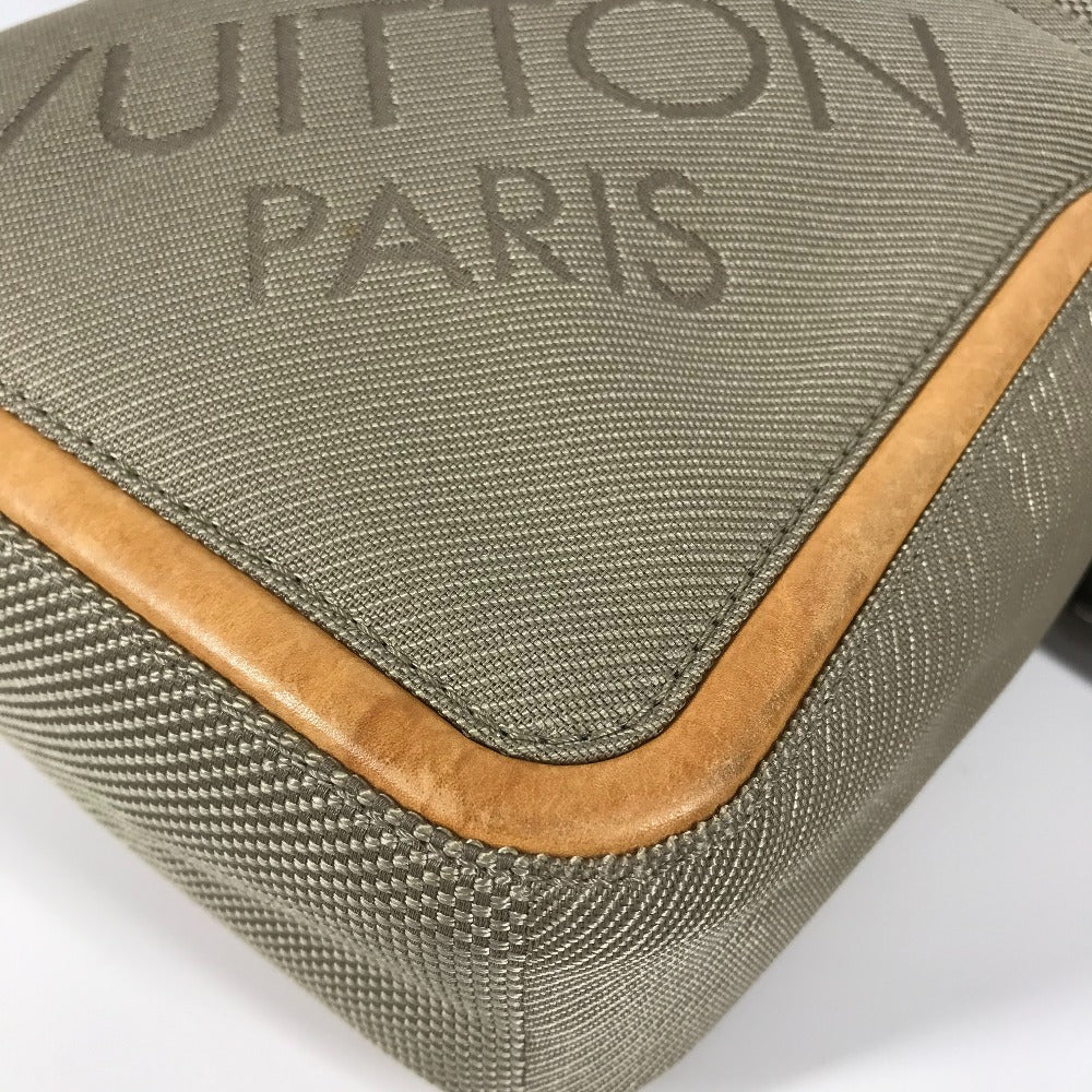 LOUIS VUITTON M93041 Monogram Geant Citadan Crossbody Bag/Pochette/Shoulder Bag in Damier Geant Canvas, Unisex, Sable Gray