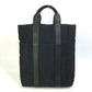 HERMES Acapulco Cabas MM Handbag/Tote Bag Nylon Women's Black