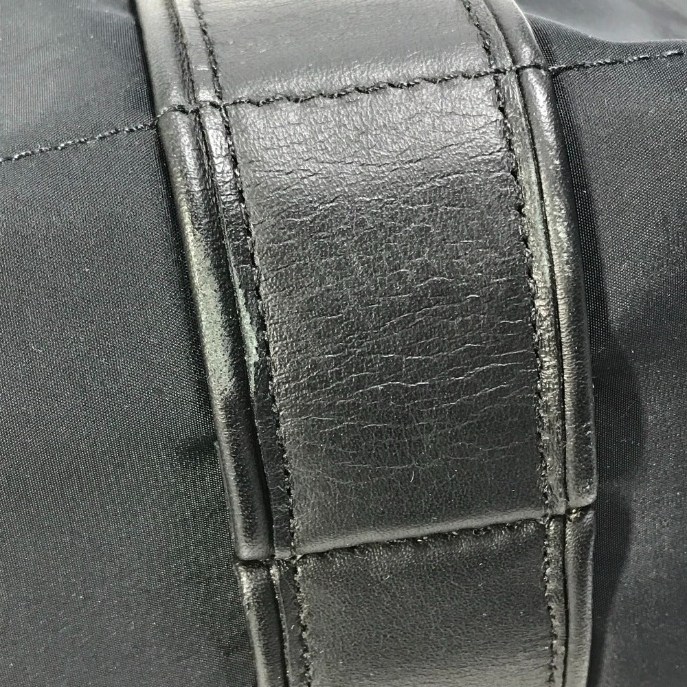 HERMES Acapulco Cabas MM Handbag/Tote Bag Nylon Women's Black