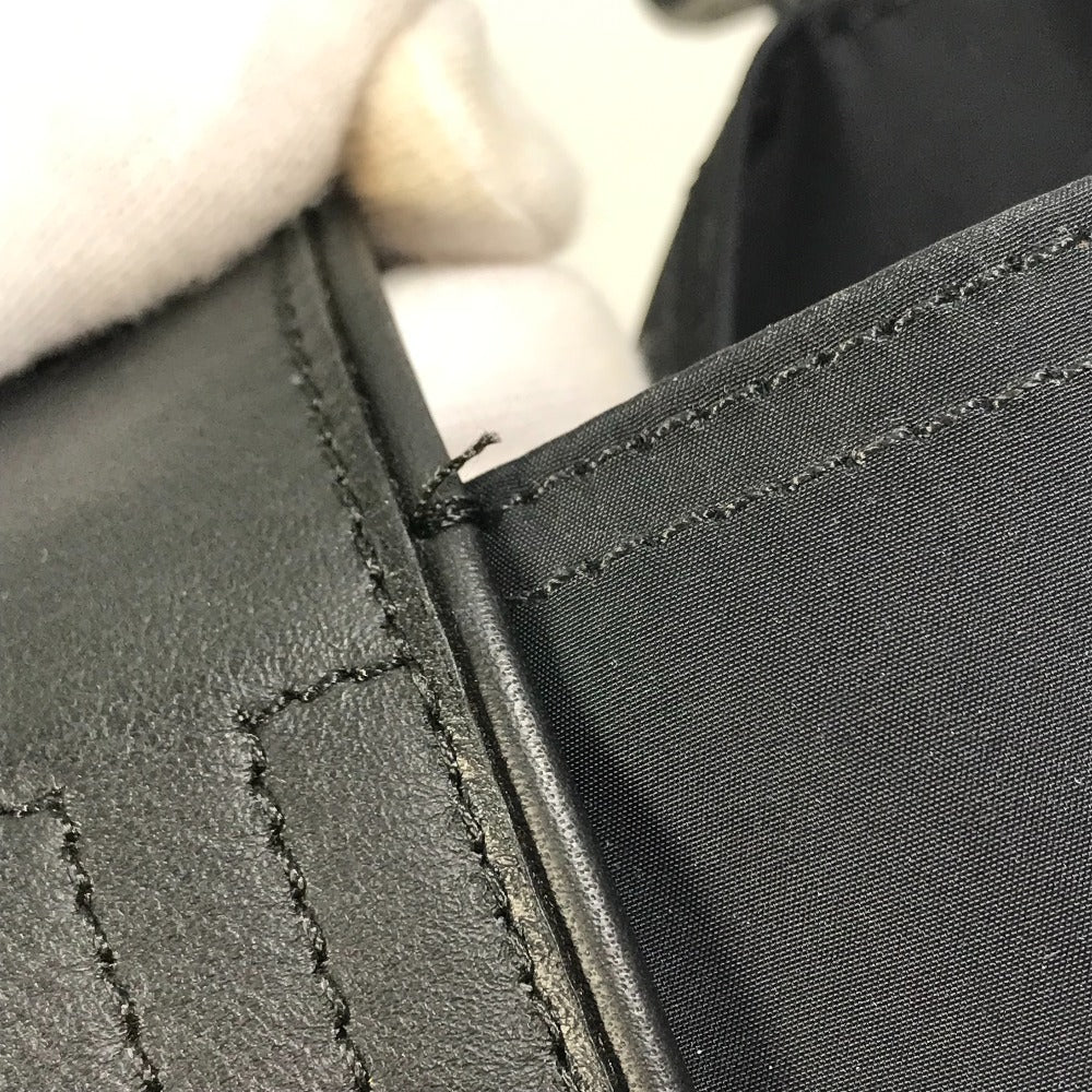 HERMES Acapulco Cabas MM Handbag/Tote Bag Nylon Women's Black