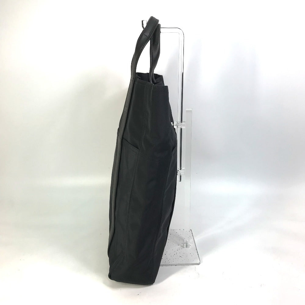 HERMES Acapulco Cabas MM Handbag/Tote Bag Nylon Women's Black