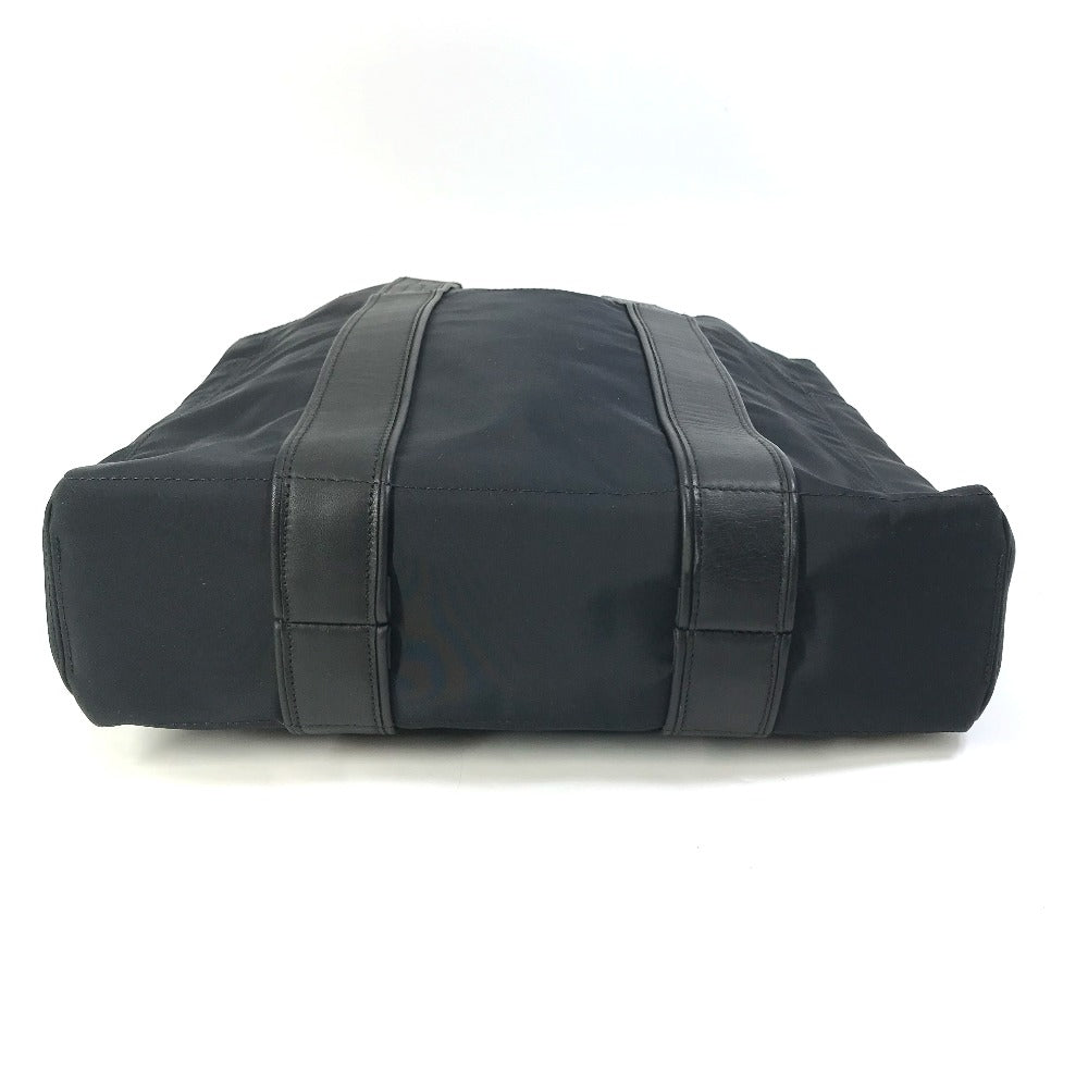 HERMES Acapulco Cabas MM Handbag/Tote Bag Nylon Women's Black