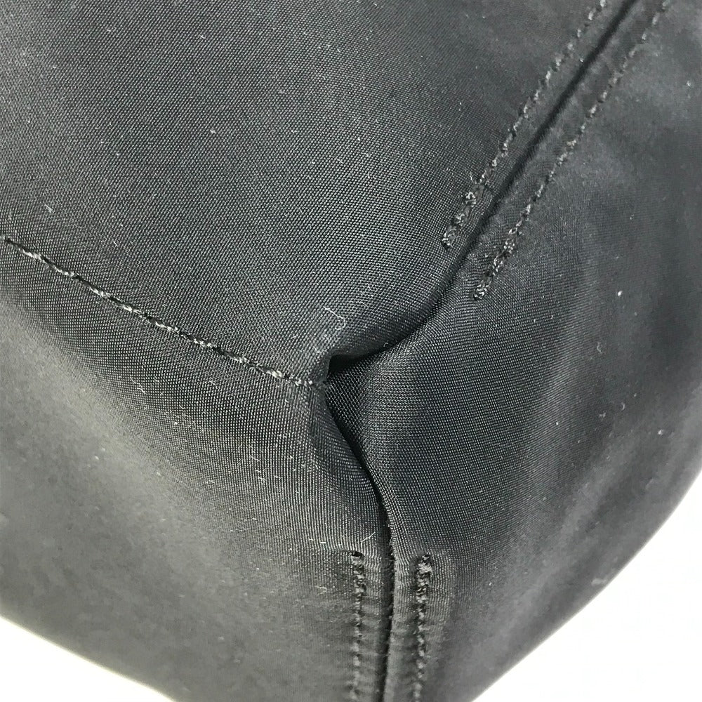 HERMES Acapulco Cabas MM Handbag/Tote Bag Nylon Women's Black