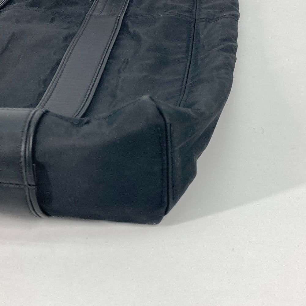 HERMES 縦型 ショルダーバッグ カバン アカプルコカバスMM トートバッグ ナイロン レディース ブラック