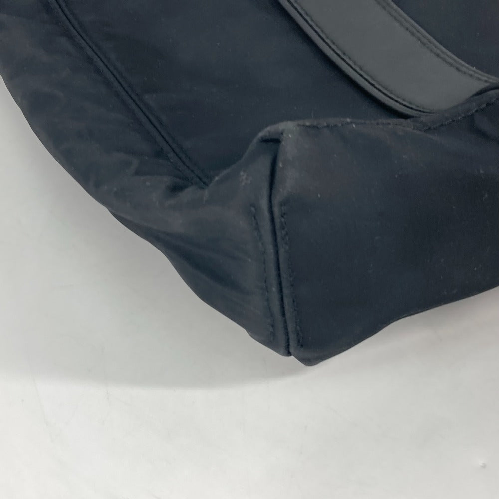 HERMES 縦型 ショルダーバッグ カバン アカプルコカバスMM トートバッグ ナイロン レディース ブラック