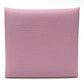 HERMES Bastia Wallet Coin Compartment Mini Pouch Small Item Case coin purse Epsom Morve Silvestre pink Used
