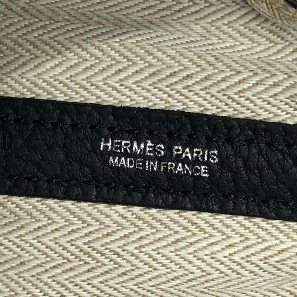 HERMES ガーデンパーティTPM ネゴンダ ガーデンパーティ TPM ハンドバック カバン バック トートバッグ ショルダーバッグ ハンドバッグ レザー レディース ブラック