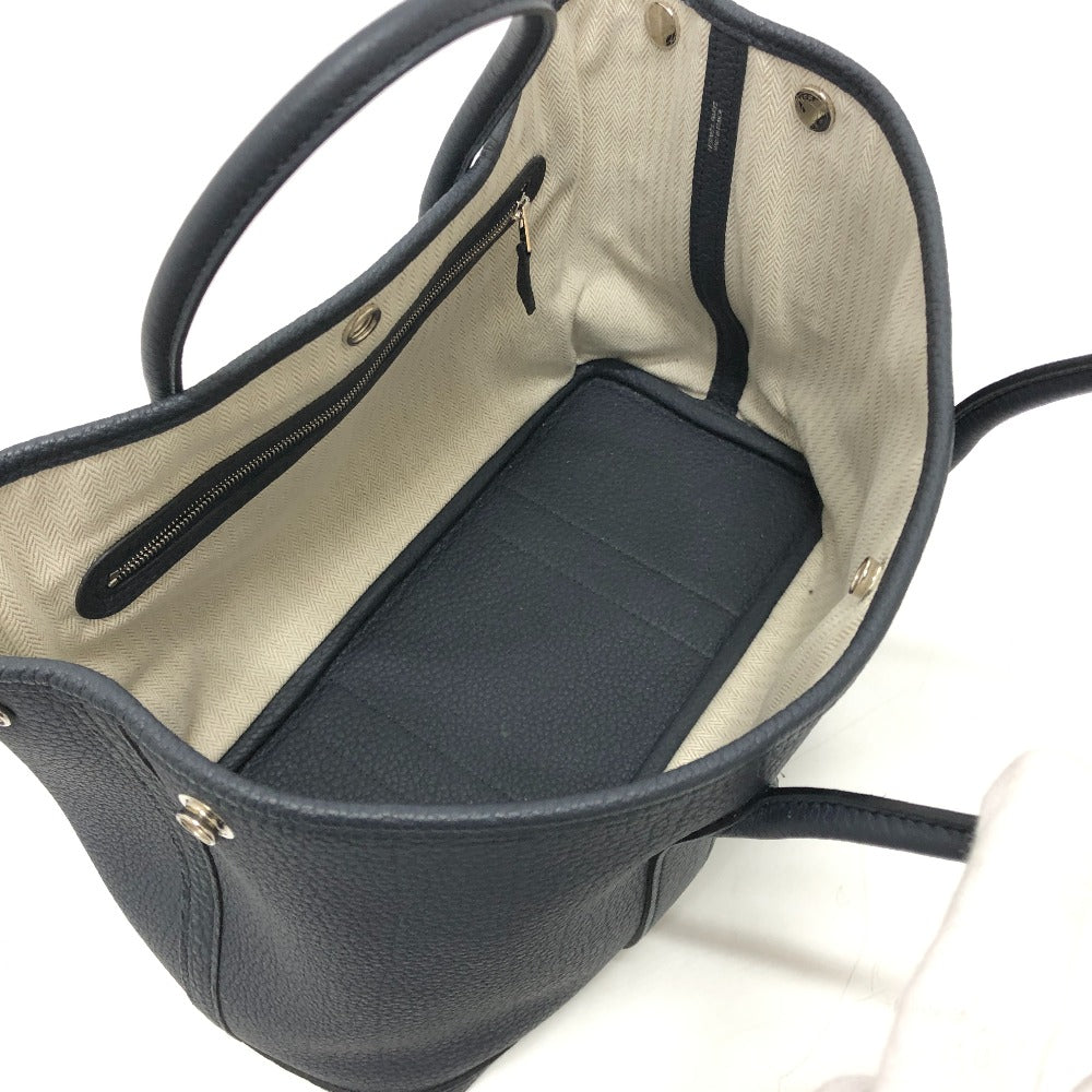 HERMES ガーデンパーティTPM ネゴンダ ガーデンパーティ TPM ハンドバック カバン バック トートバッグ ショルダーバッグ ハンドバッグ レザー レディース ブラック