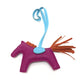 HERMES Rodeo PM Keychain, Rodeo PM Charm, Bag Charm, Anjo Milo, Women's, Rose Purple, Carnelian, Celeste Purple