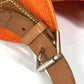 HERMES マルワリGM 肩掛け ショルダーバッグ キャンバス レディース オレンジ