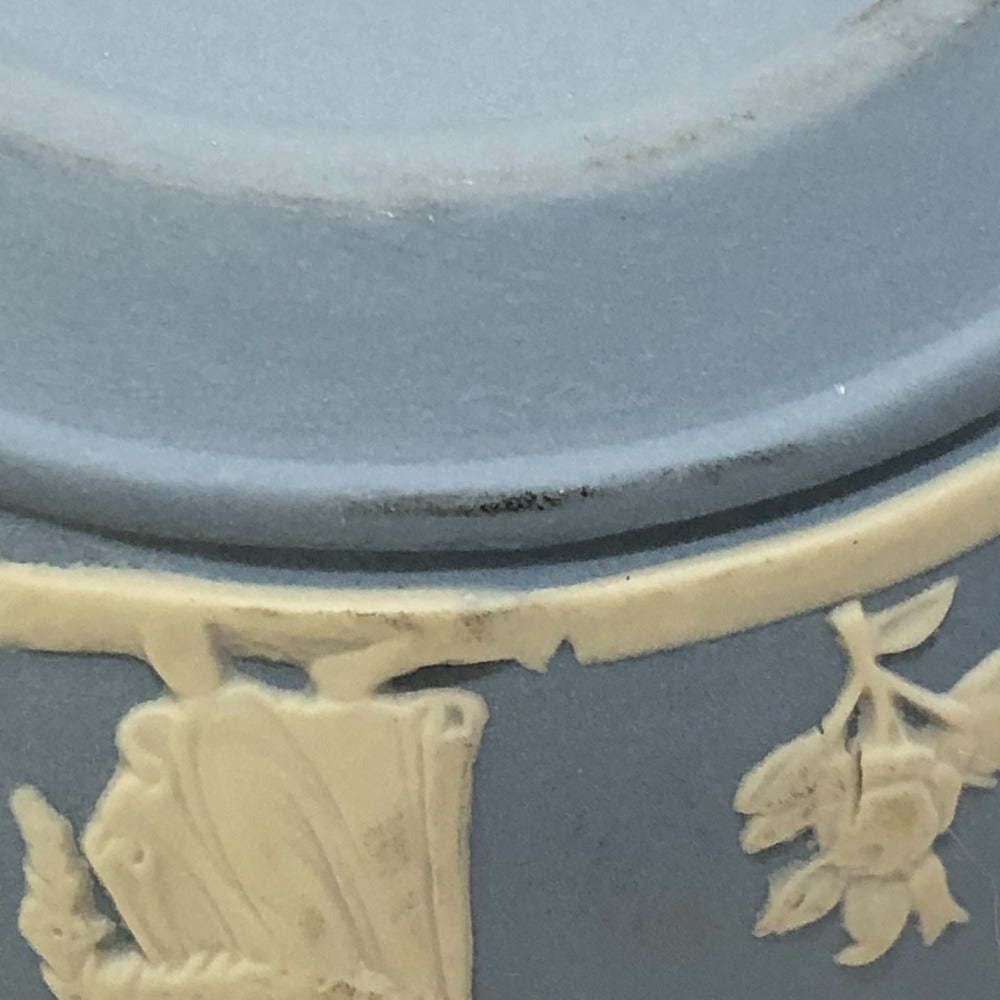 WEDGWOOD Jasper Dinnerware Cup & Saucer Teacup Ceramic Unisex Blue