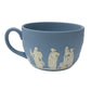 WEDGWOOD Jasper Dinnerware Cup & Saucer Teacup Ceramic Unisex Blue