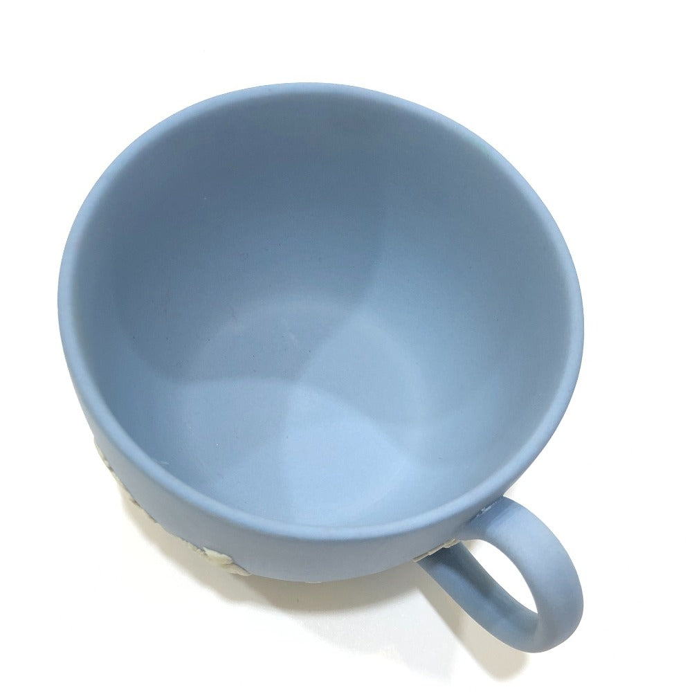 WEDGWOOD Jasper Dinnerware Cup & Saucer Teacup Ceramic Unisex Blue