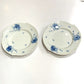 Meissen 花柄 2枚セット お皿 陶器 ユニセックス ホワイト