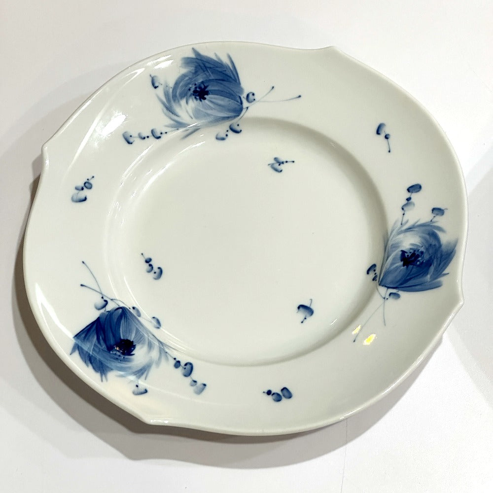 Meissen 花柄 2枚セット お皿 陶器 ユニセックス ホワイト
