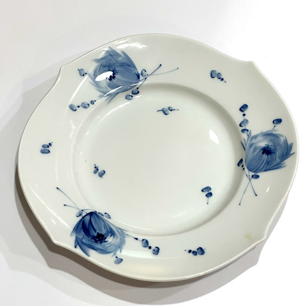 Meissen 花柄 2枚セット お皿 陶器 ユニセックス ホワイト